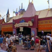 handheld captioning device at Disney