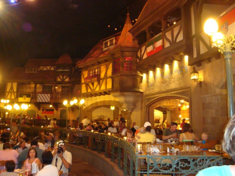 German pavilion Epcot
