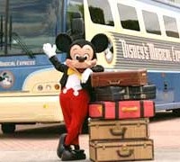 free transportation to Disney from airport