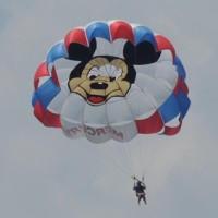 Parasailing at Disney World