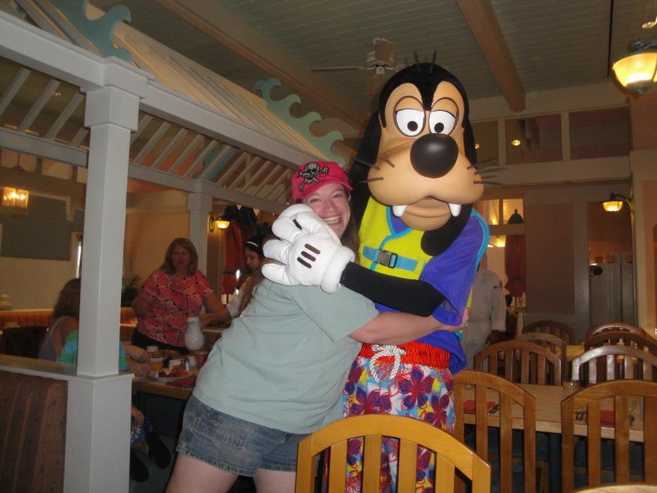 Goofy, Donald and Minnie