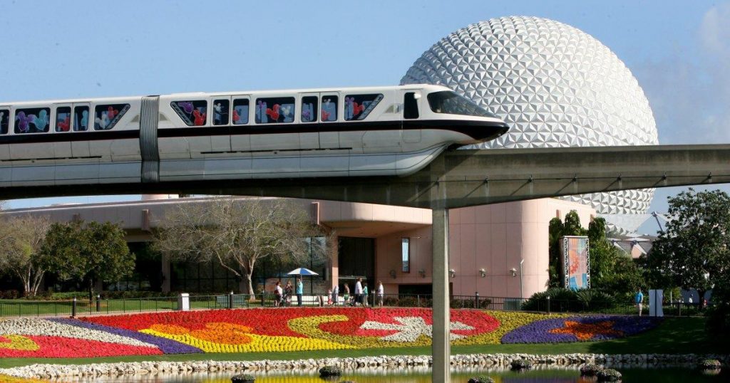 Disney World Monorail