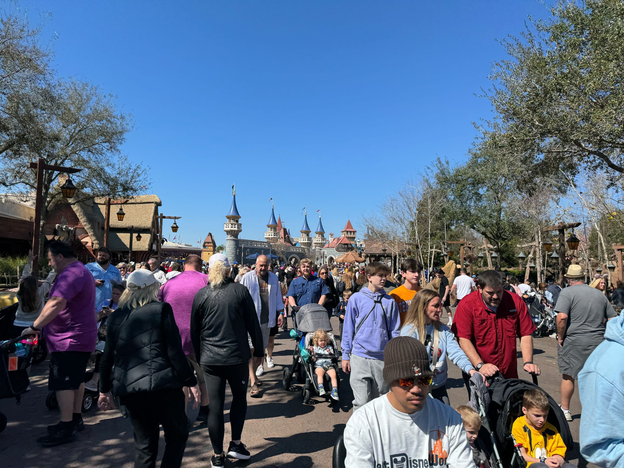 PHOTOS: Crowds Remain at Magic Kingdom after Presidents Day Weekend Post Image
