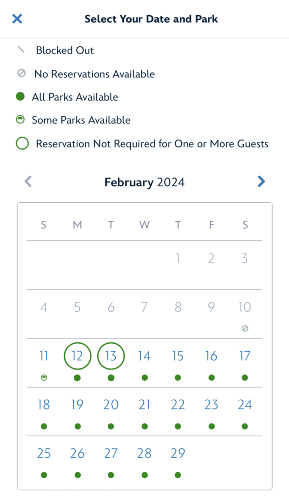 Walt Disney World Park Reservations Are Unavailable For Annual Passholders Today Post Image