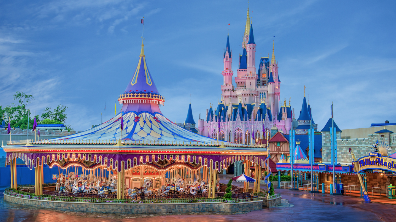Another Cinderella Painting is Unveiled at Prince Charming’s Regal Carrousel in Magic Kingdom Post Image