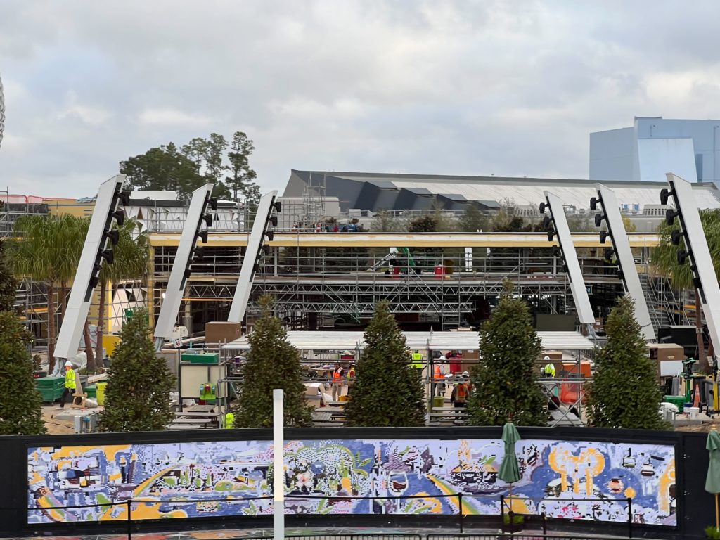 Exciting Progress Happening on CommuniCore Hall in EPCOT! Post Image