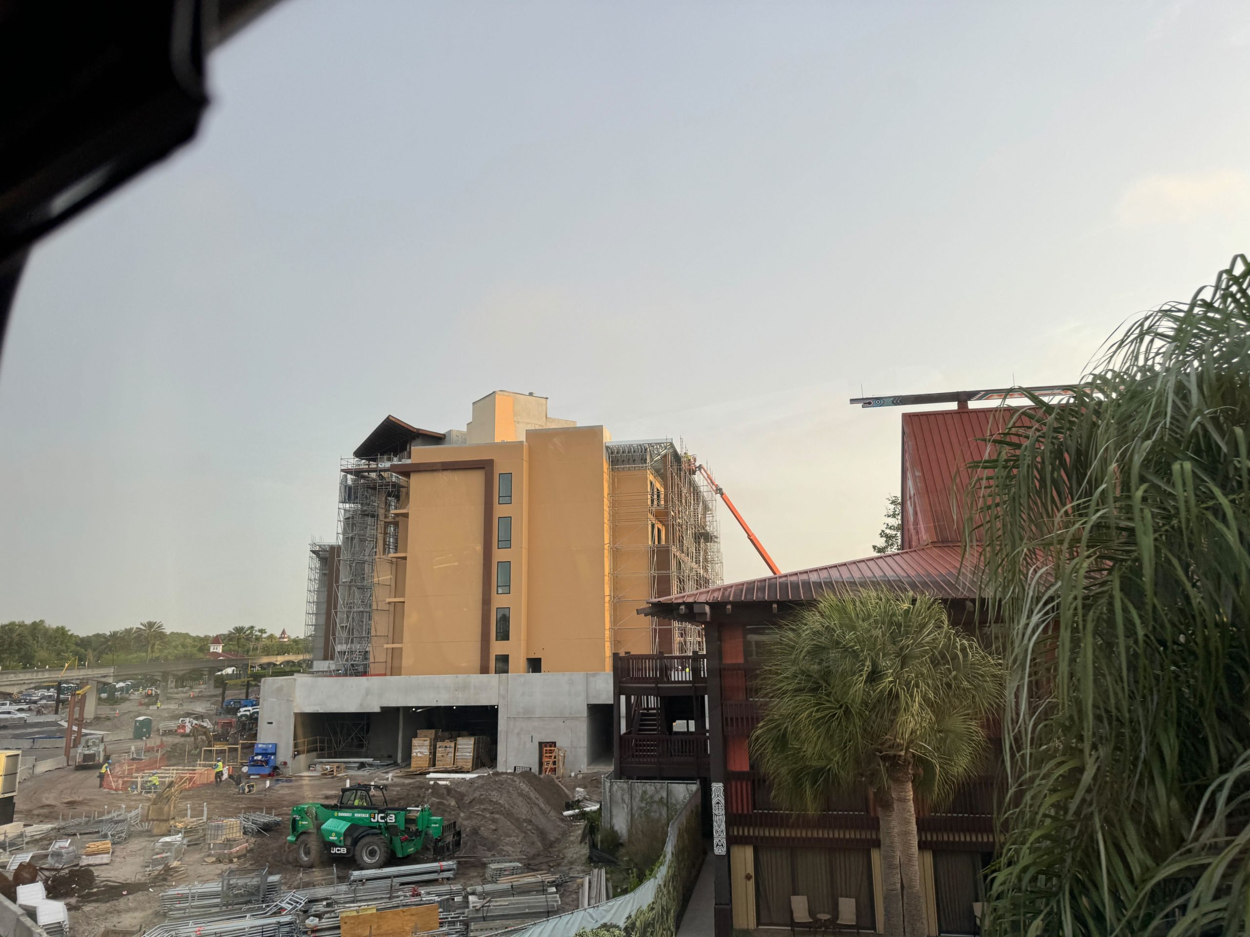 PHOTOS: The Latest DVC Tower Updates at Disney’s Polynesian Village Resort Post Image
