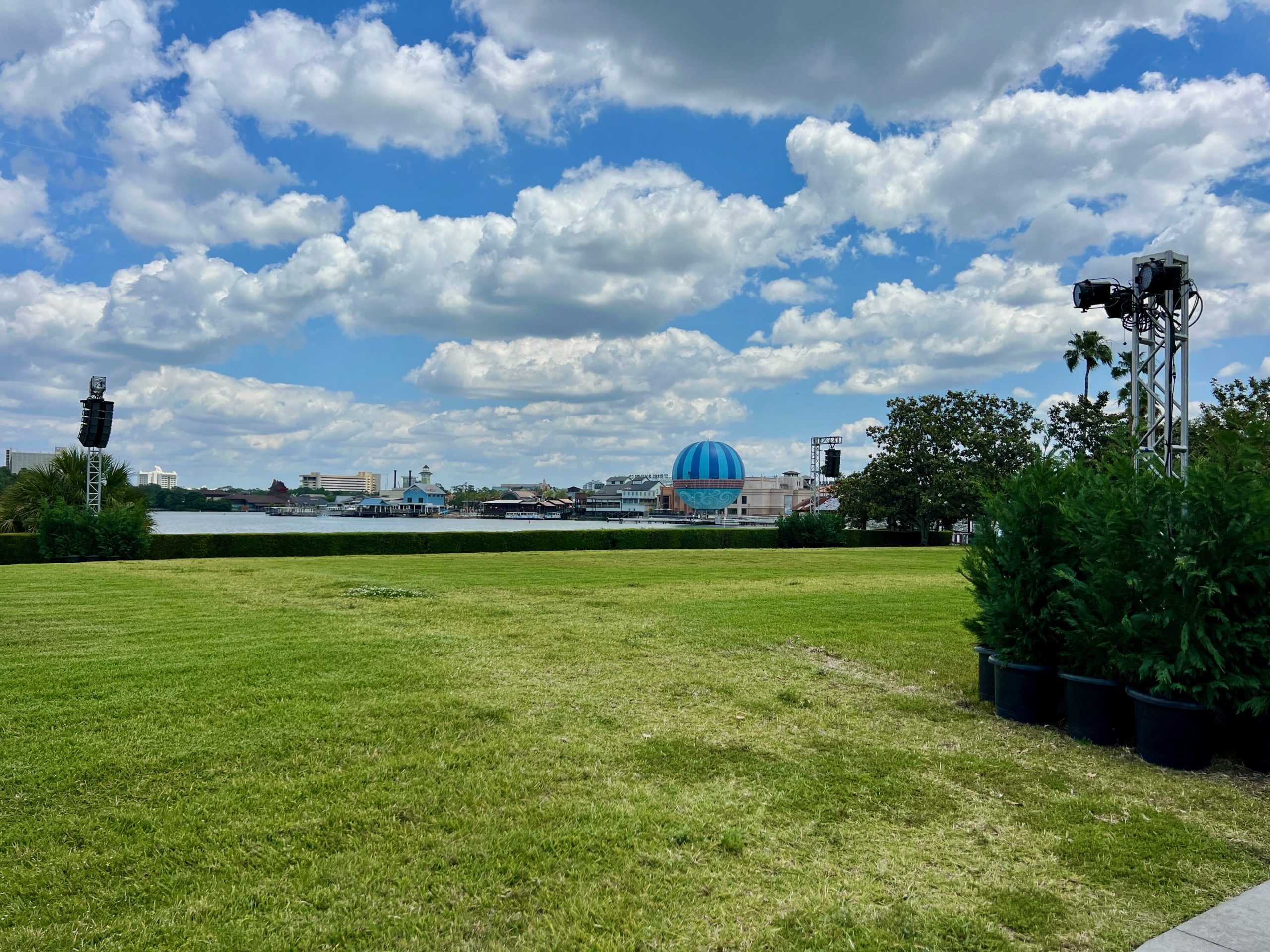 Is Disney Springs Preparing for Its NEW Nighttime Drone Show? Post Image