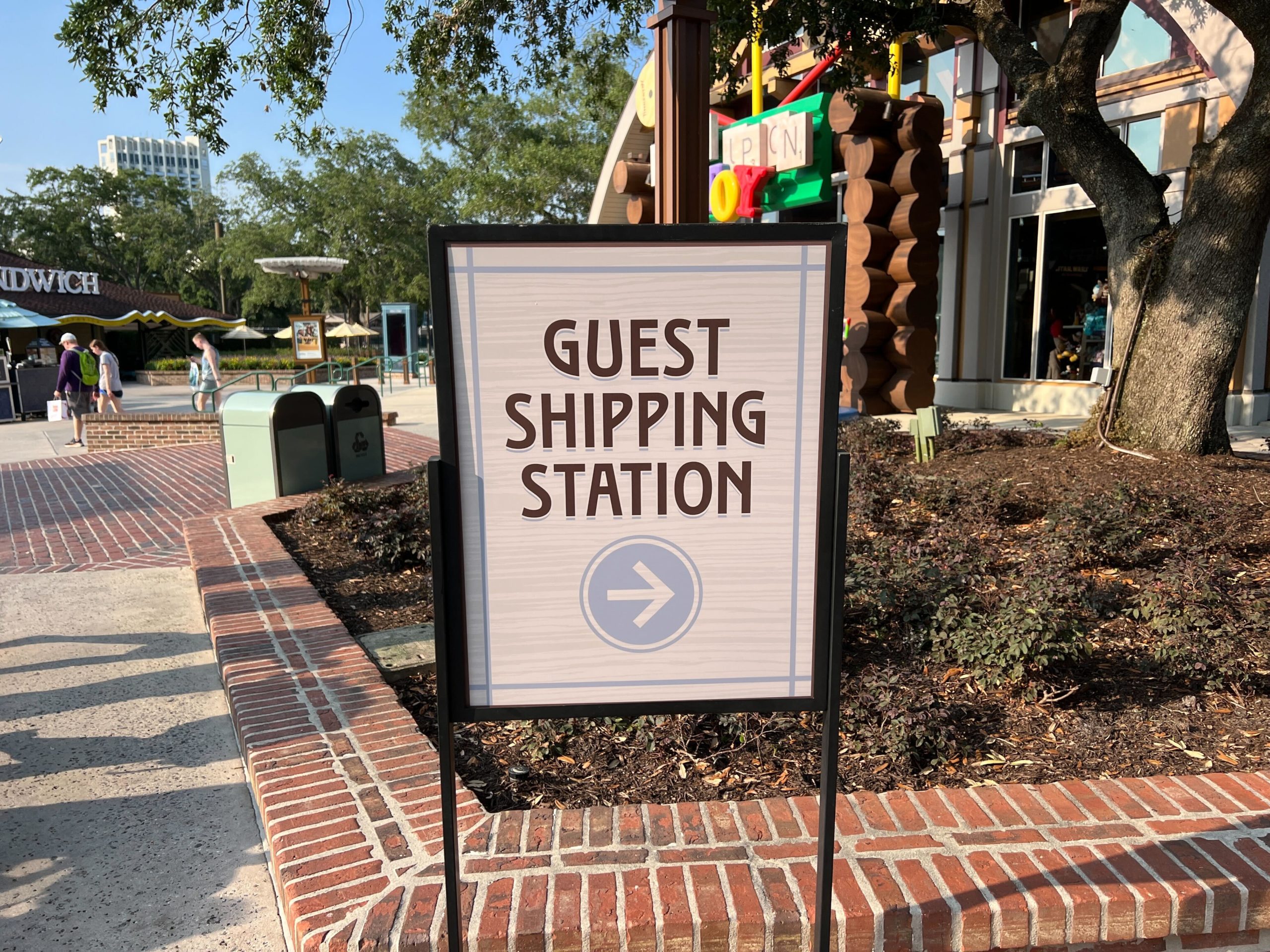 A New Guest Shipping Station Opens at Disney Springs Post Image