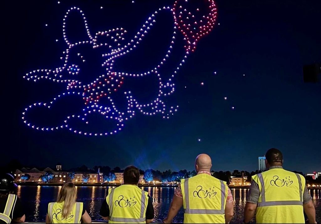 How to Reserve A Good Seat for the Drone Show in Disney Springs Post Image