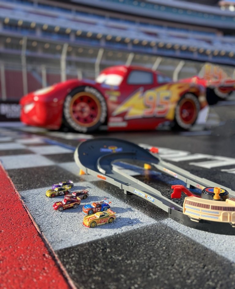 Pixar’s ‘Cars’ and NASCAR Inspire NEW Lane Change Race Playset From Mattel Post Image
