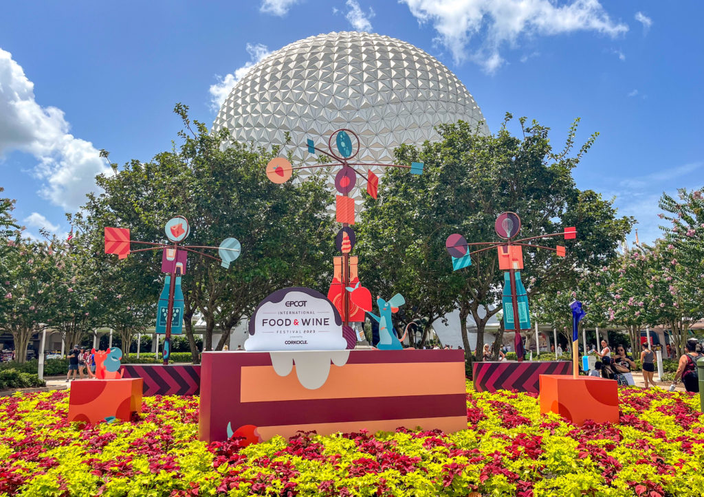 2024 Food &amp; Wine Festival Preparations Begin in EPCOT with Added Booths! Post Image
