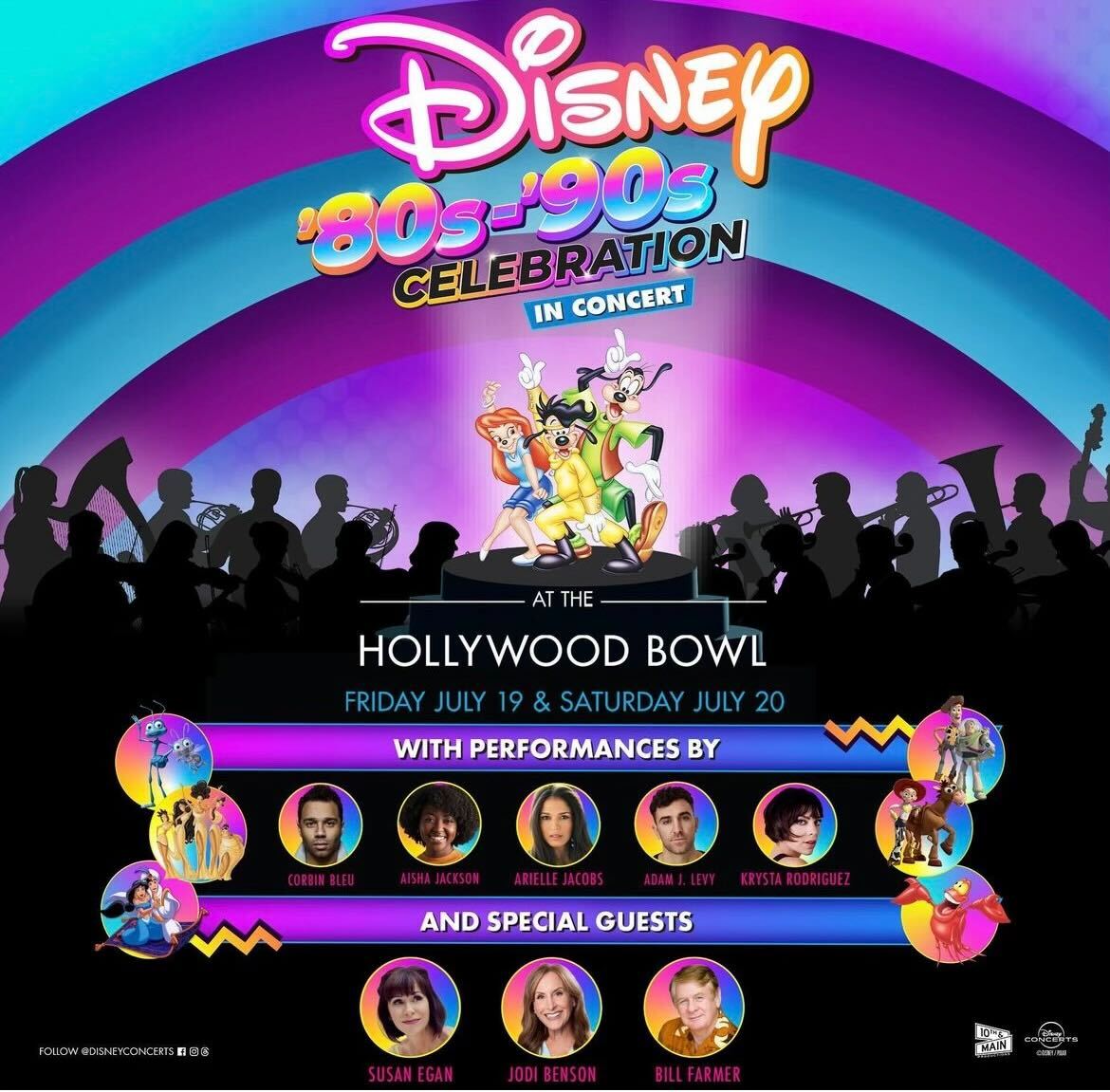 PHOTOS &amp; VIDEOS: Check Out the Disney ’80s-’90s Celebration in Concert Post Image