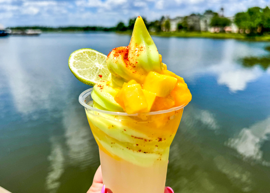 NEW Pineapple Cherry Dole Whip Strikes a Perfect Balance in Disney World Post Image