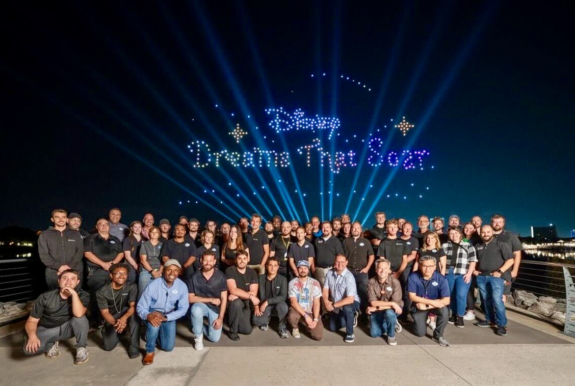 Disneyland Paris Breaks Drone Record on Bastille Day Post Image