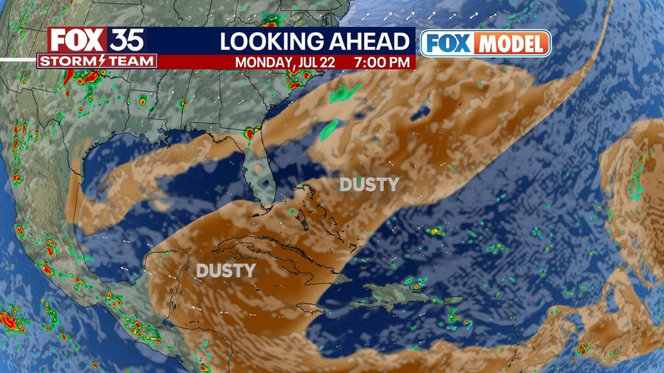 Saharan Dust Temporarily Halts Tropical Activity for Disney Area and Central Florida Post Image