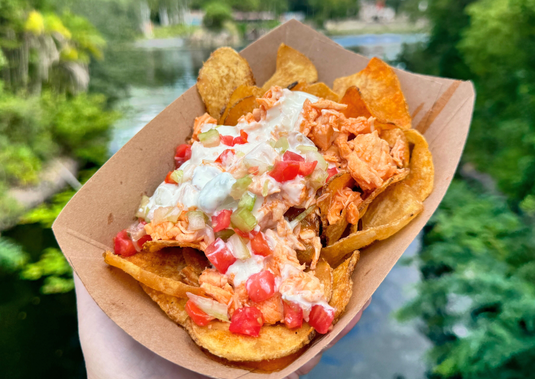 ICONIC DISNEY SNACKS: Cream Cheese Warm Stuffed Pretzel from The Lunching Pad Post Image