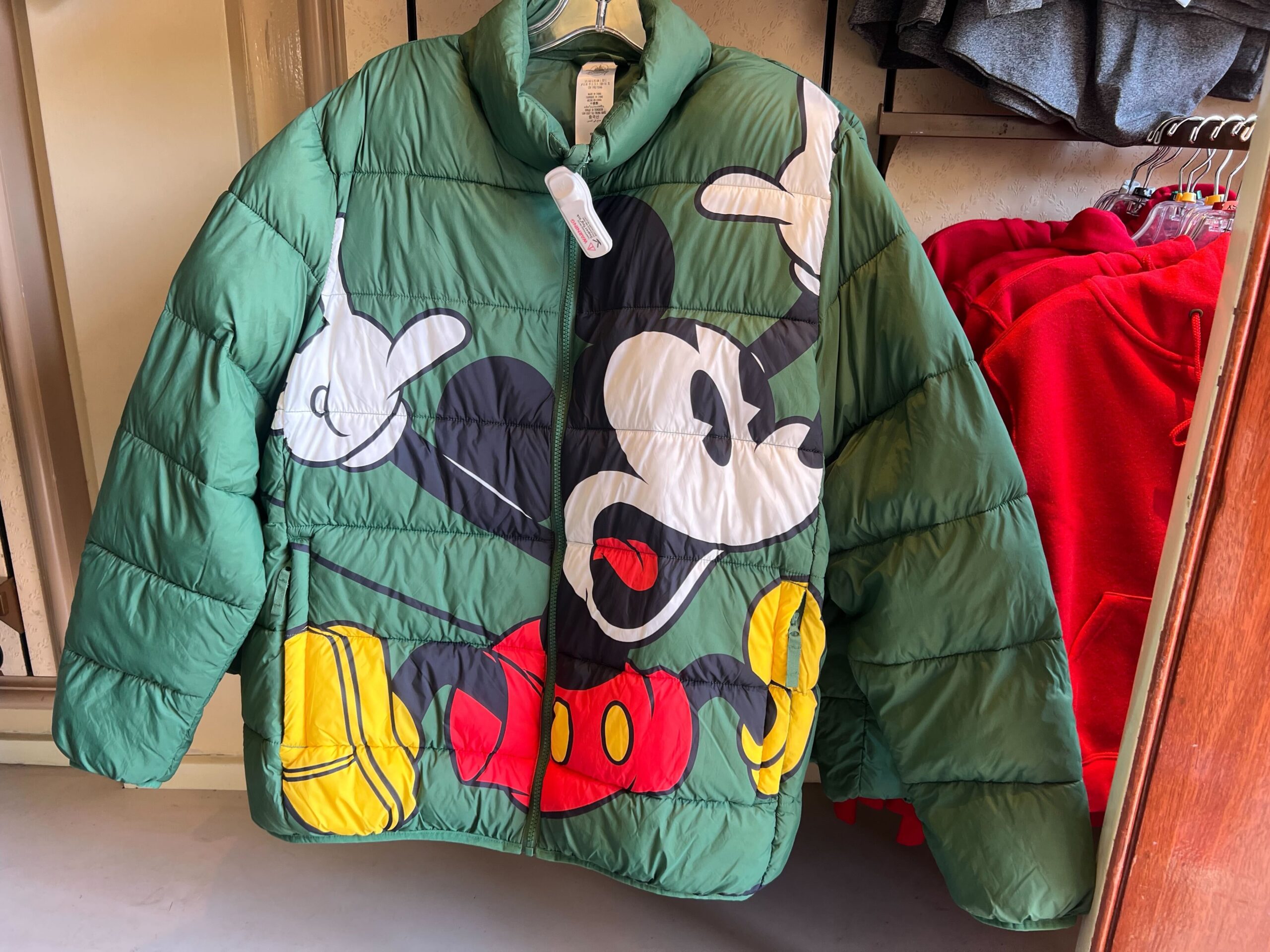 New Mickey and Stitch Puffer Jackets Spotted in Disneyland Post Image