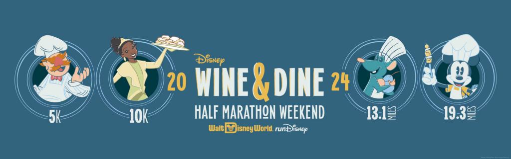FIRST LOOK: See What Merchandise runDisney Is Cooking Up For the 2024 Wine &amp; Dine Half Marathon Weekend! Post Image