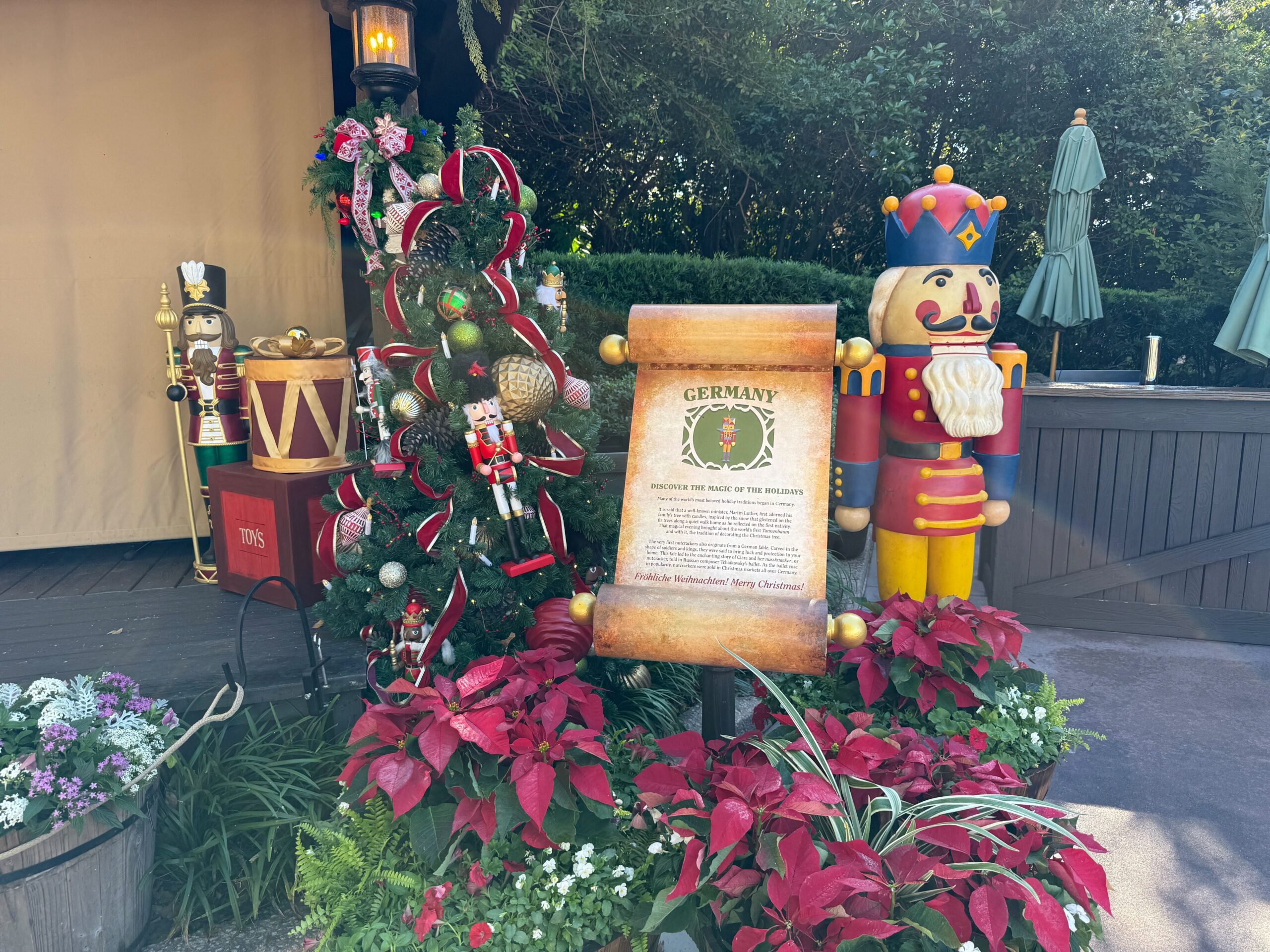 PHOTOS: First Booths Arrive for 2024 EPCOT Festival of the Holidays Post Image