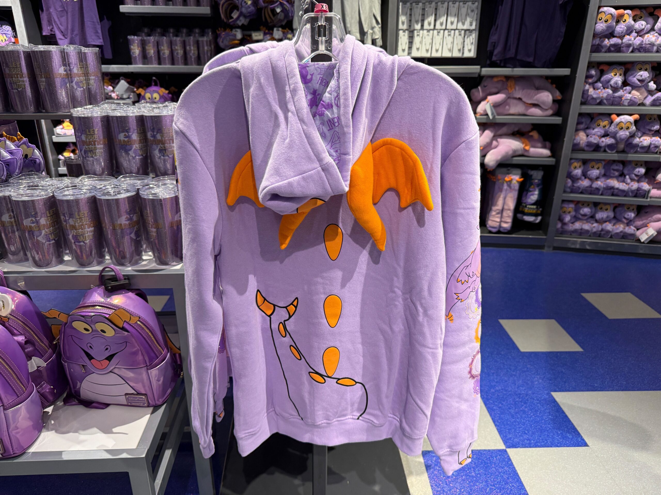 New Figment Hoodie is the Stuff of Pure Imagination at EPCOT Post Image