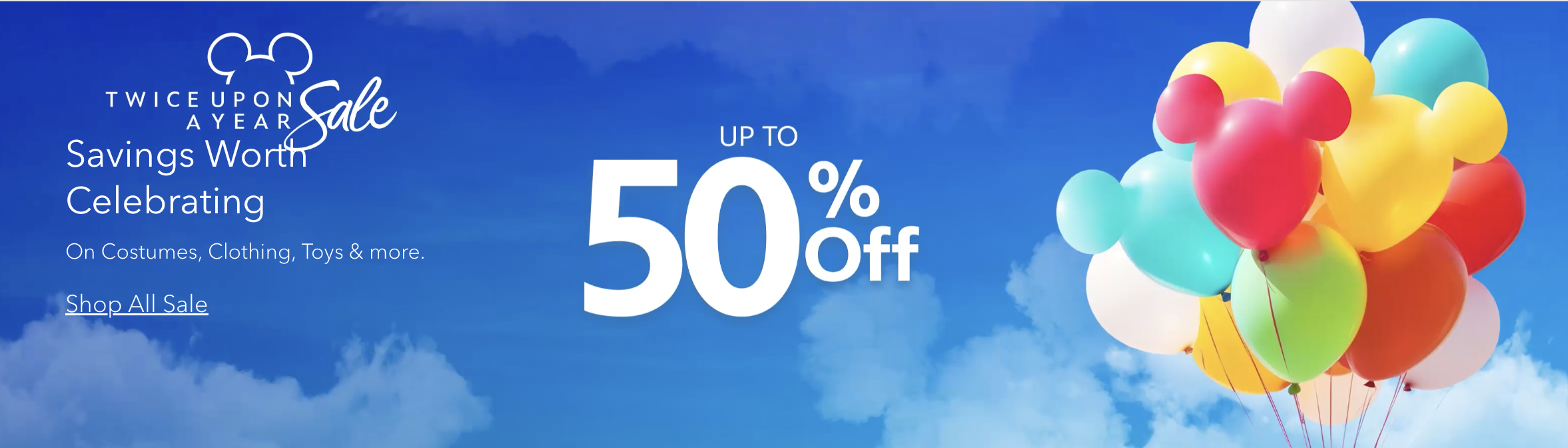 The Twice Upon a Year Sale is Happening NOW at the Disney Store Post Image