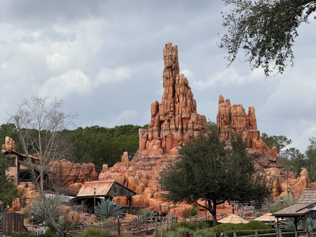 PHOTOS: Construction Walls Erected Around Big Thunder Mountain Railroad as Year-Long Refurbishment Begins Post Image