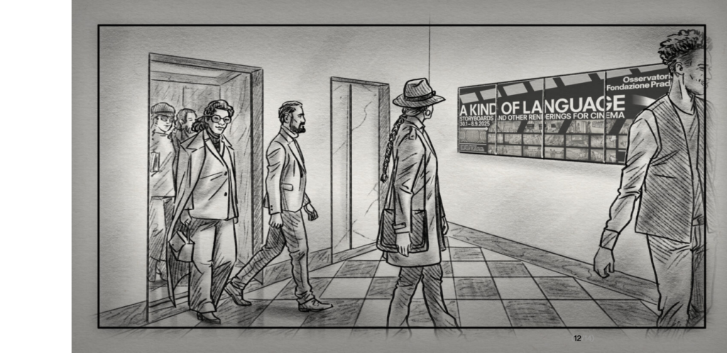 The Prada Foundation’s New ‘A Kind of Language’ Exhibition Showcases Storyboards From Disney, Spielberg &amp; More Post Image