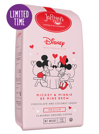 Love is Brewing with the Disney Mickey and Minnie Be Mine Coffee from Joffrey’s Post Image