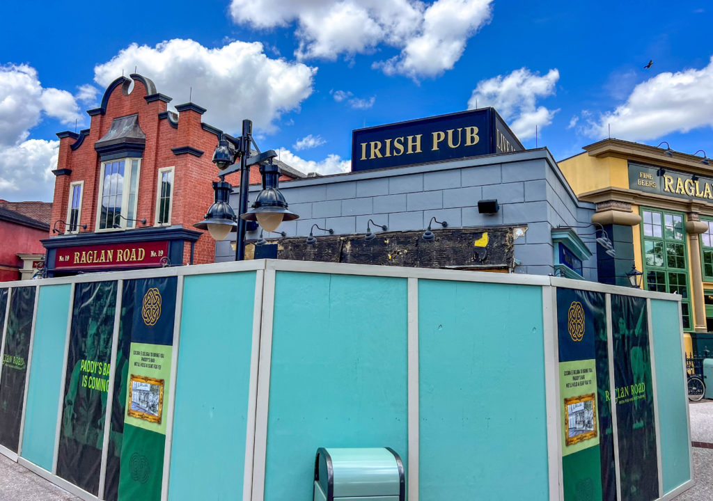 PHOTOS: The Construction Walls Around Paddy’s Pub at Disney Springs Have Come Down Post Image