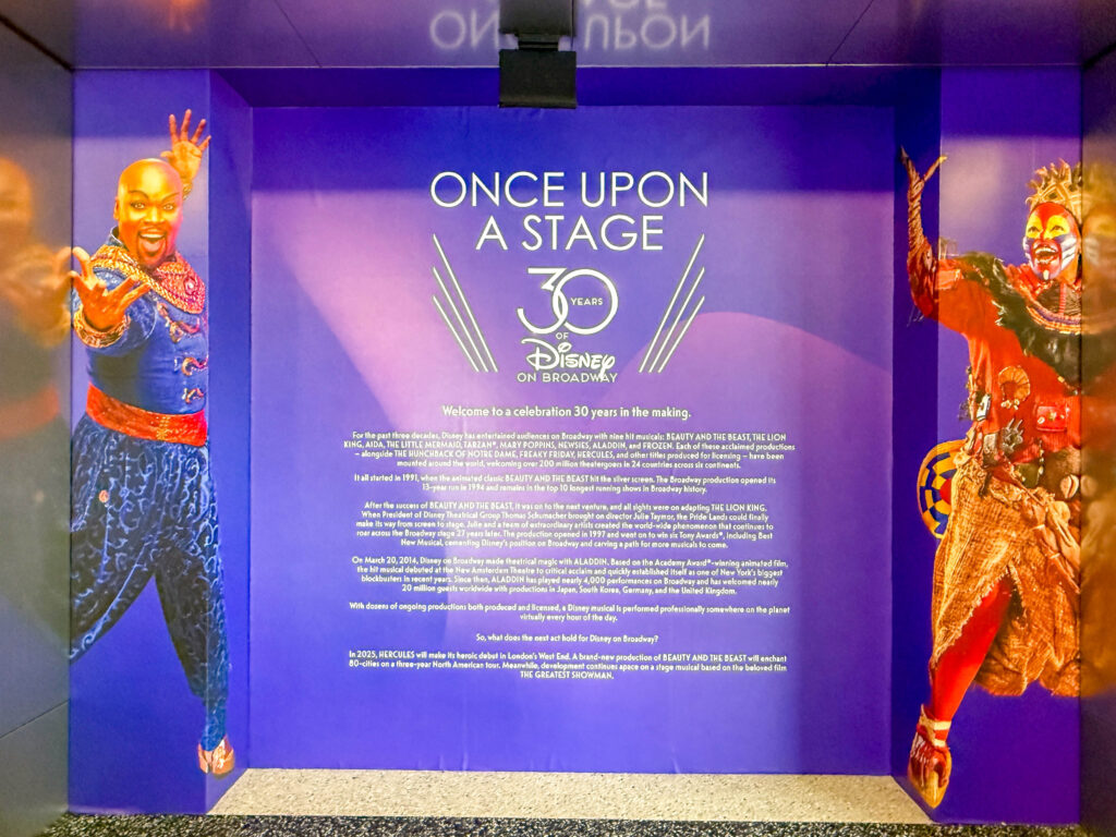 9 Magical Details You Won’t Want to Miss in EPCOT’s ‘Once Upon a Stage: 30 Years on Broadway’ Exhibit Post Image