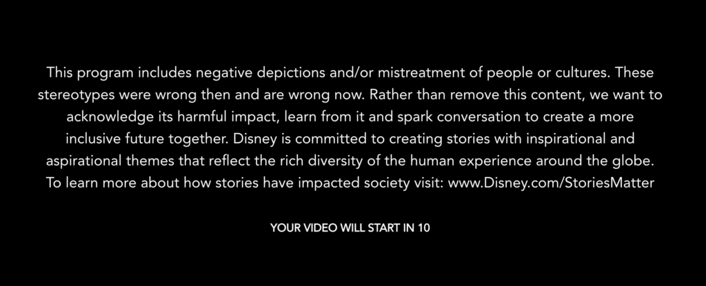 Disney Has Changed the Content Warnings on Disney+ as the Company Re-Evaluates Its DEI Initiatives Post Image