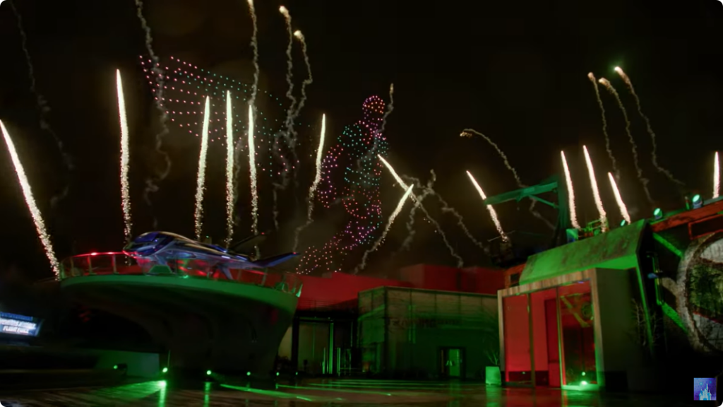 WATCH: Disneyland Paris Presents a Spectacular Drone Show to Celebrate the Release of ‘Captain America: Brave New World’ Post Image