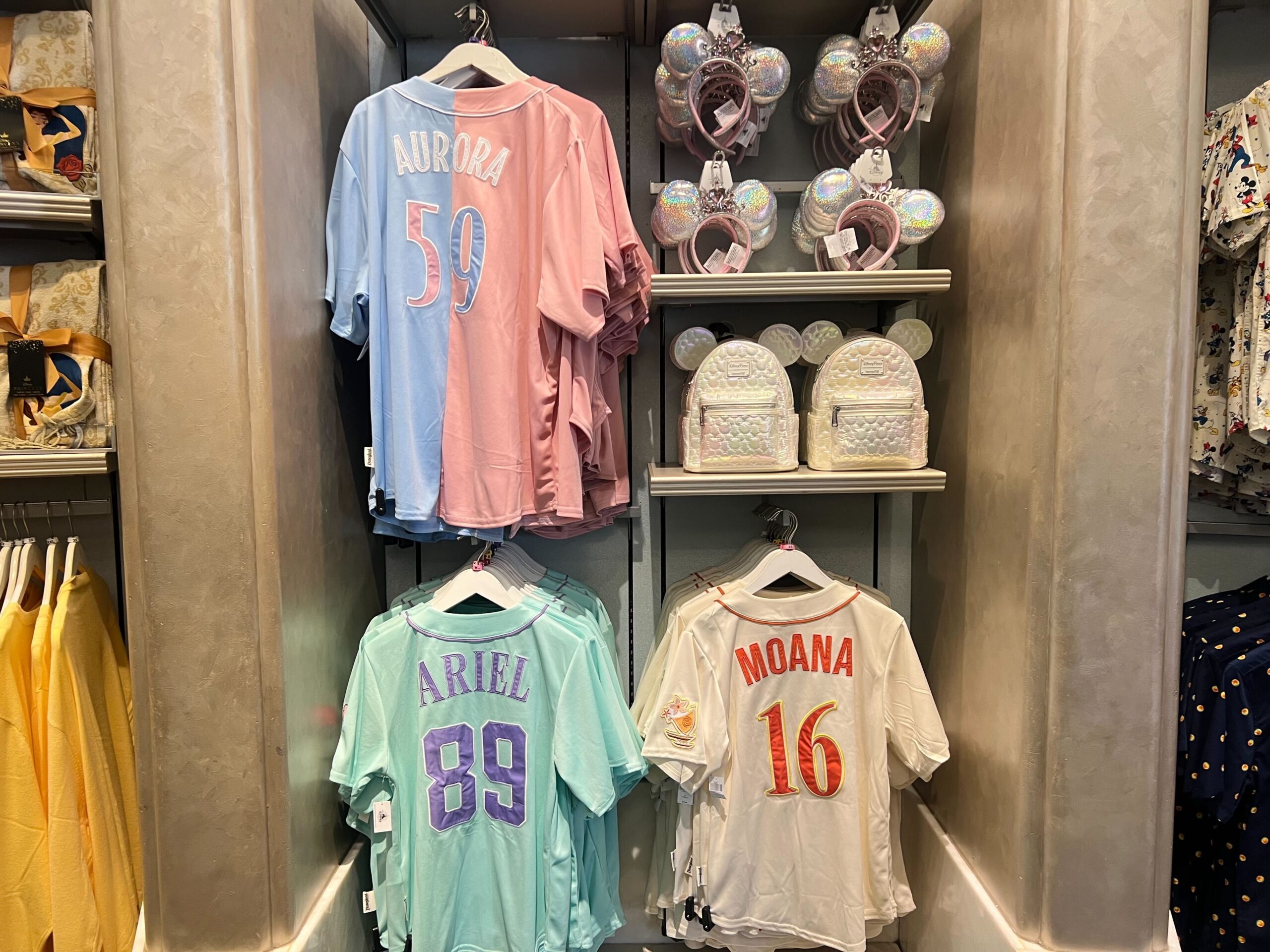 These Trendy Princess Baseball Jerseys Have Just Swung Into Disneyland Post Image