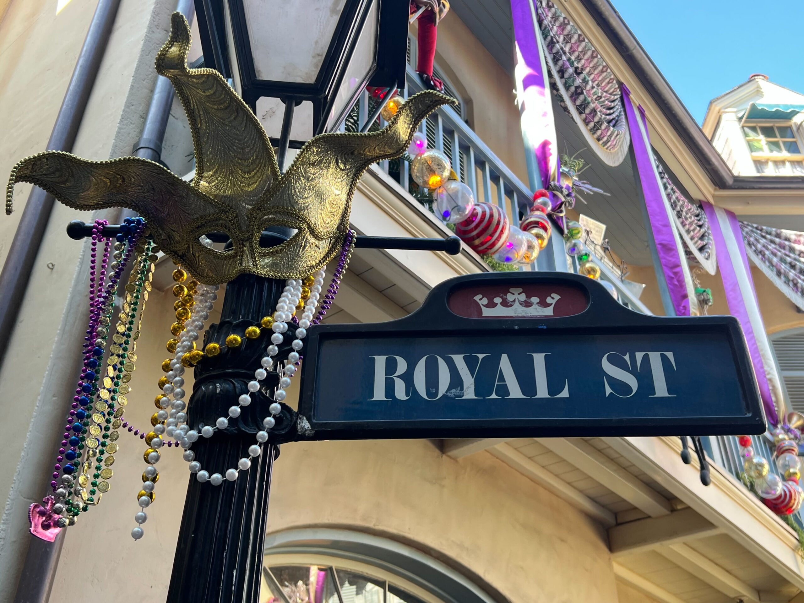 See New Orleans Square Decorated for Mardi Gras at Disneyland! Post Image
