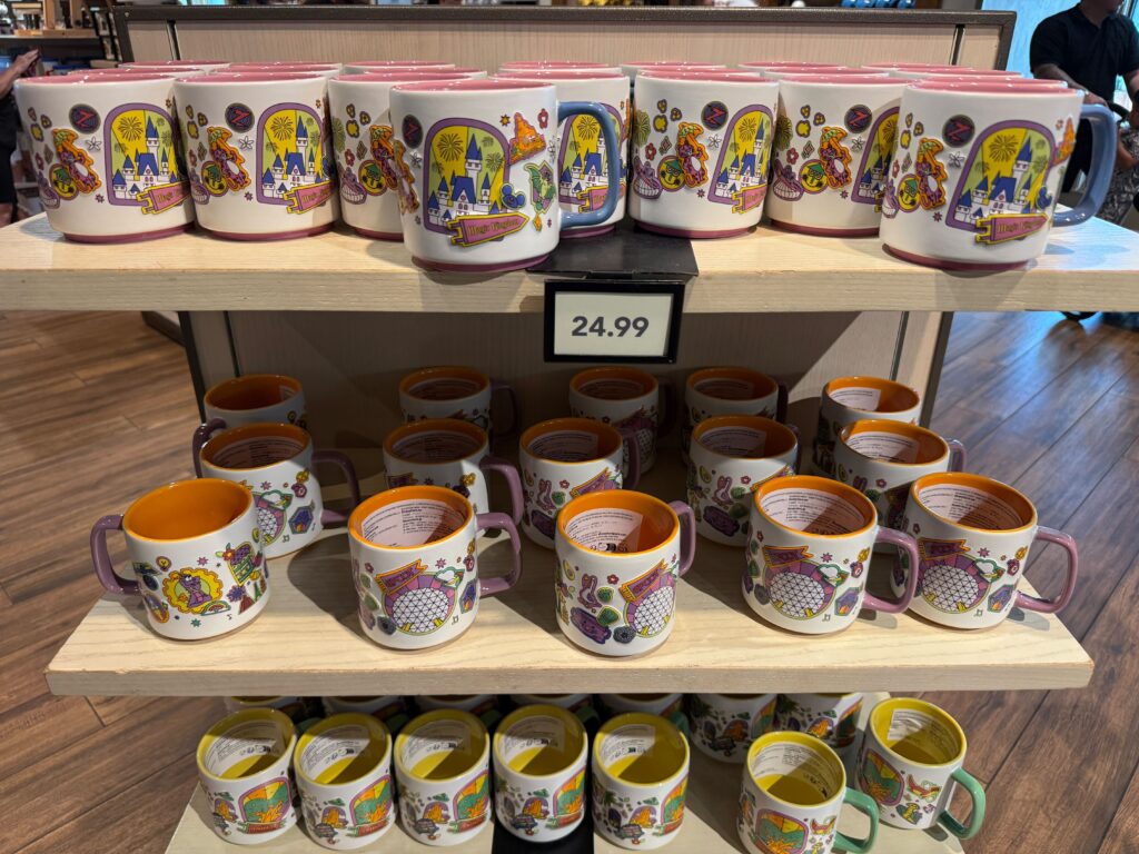 New Starbucks Park Mugs Add a Splash of Color to Walt Disney World! Post Image