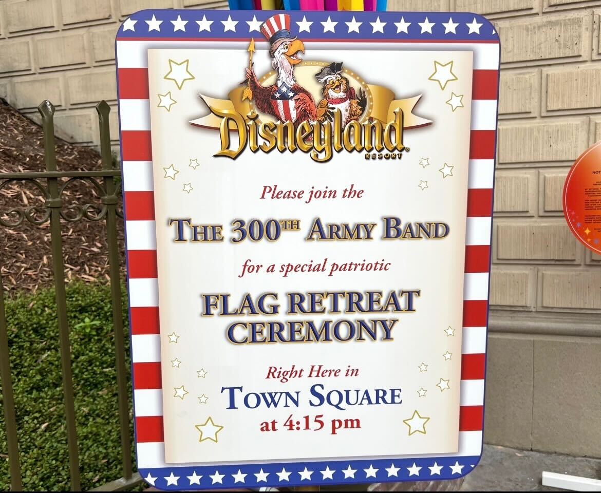 Disneyland Honors U.S. Army’s 250th Birthday with Special Ceremony and Flag Retreat Post Image