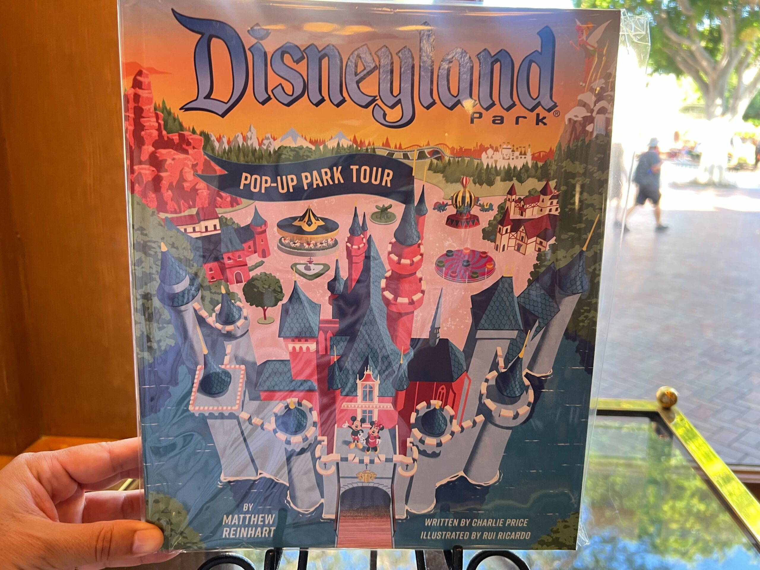 Disneyland Pop-Up Park Tour Book Spotted at Disneyana! Post Image