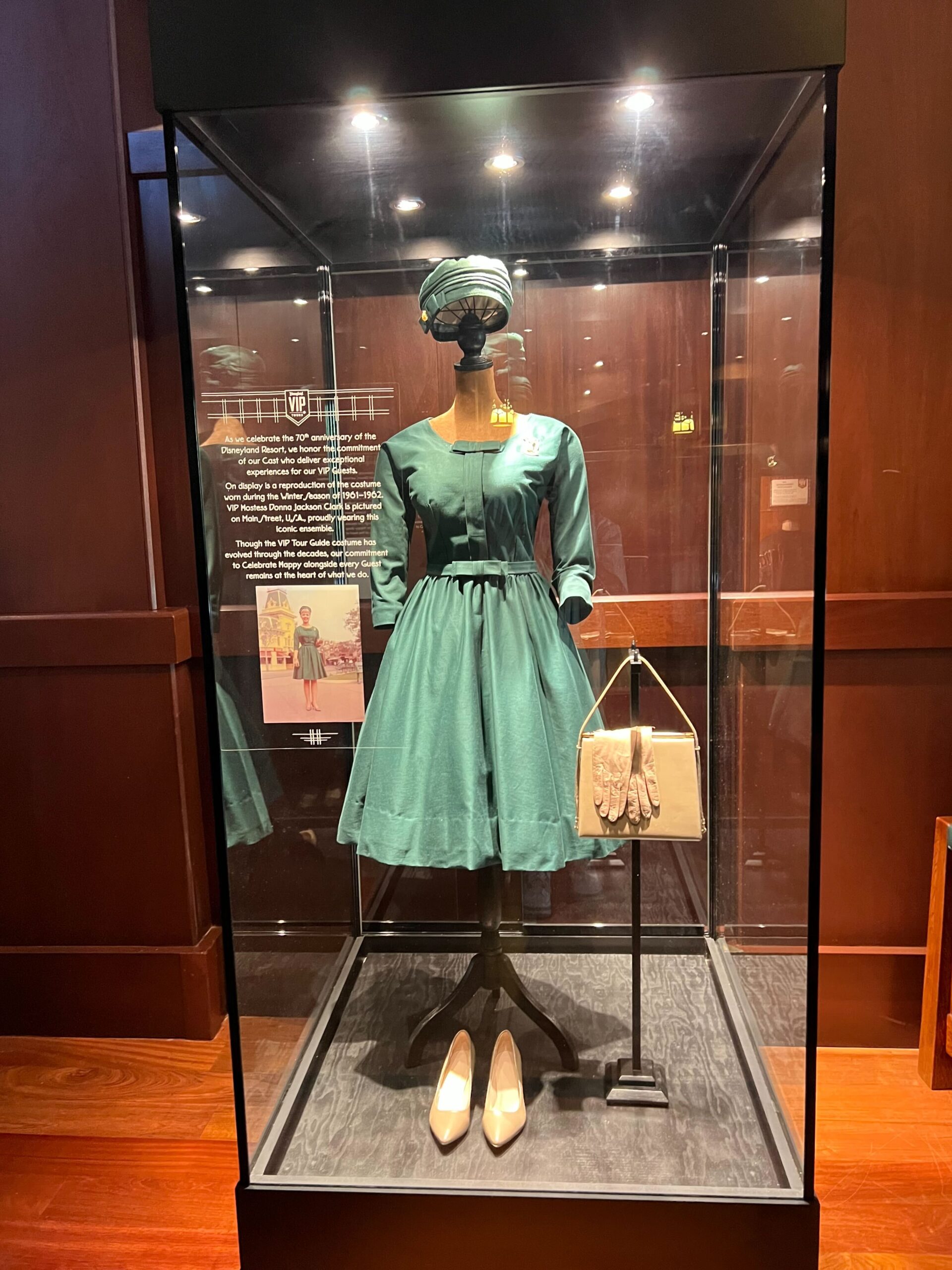 Step Back in Time with Disneyland’s 1960s VIP Tour Guide Costume Display Post Image