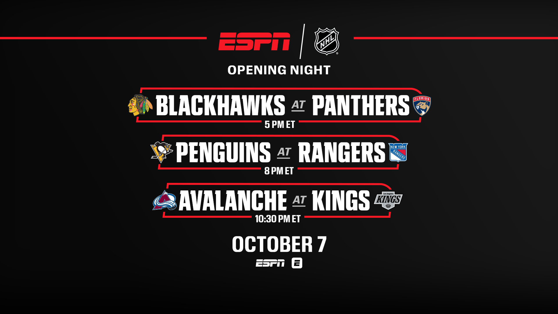 Disney Will Broadcast More Than 100 NHL Games This Season Across ABC, ESPN, ESPN+, and Hulu Post Image