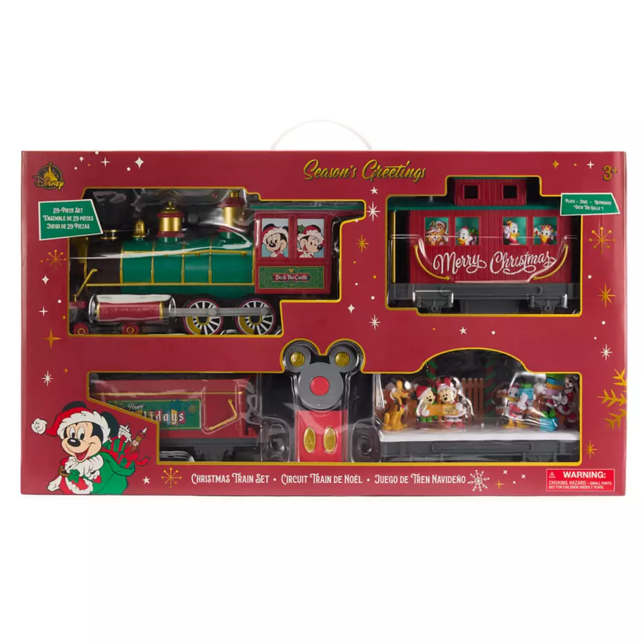 PRE-ORDER: The Mickey Mouse and Friends Christmas Train Set NOW at Disney Store! Post Image