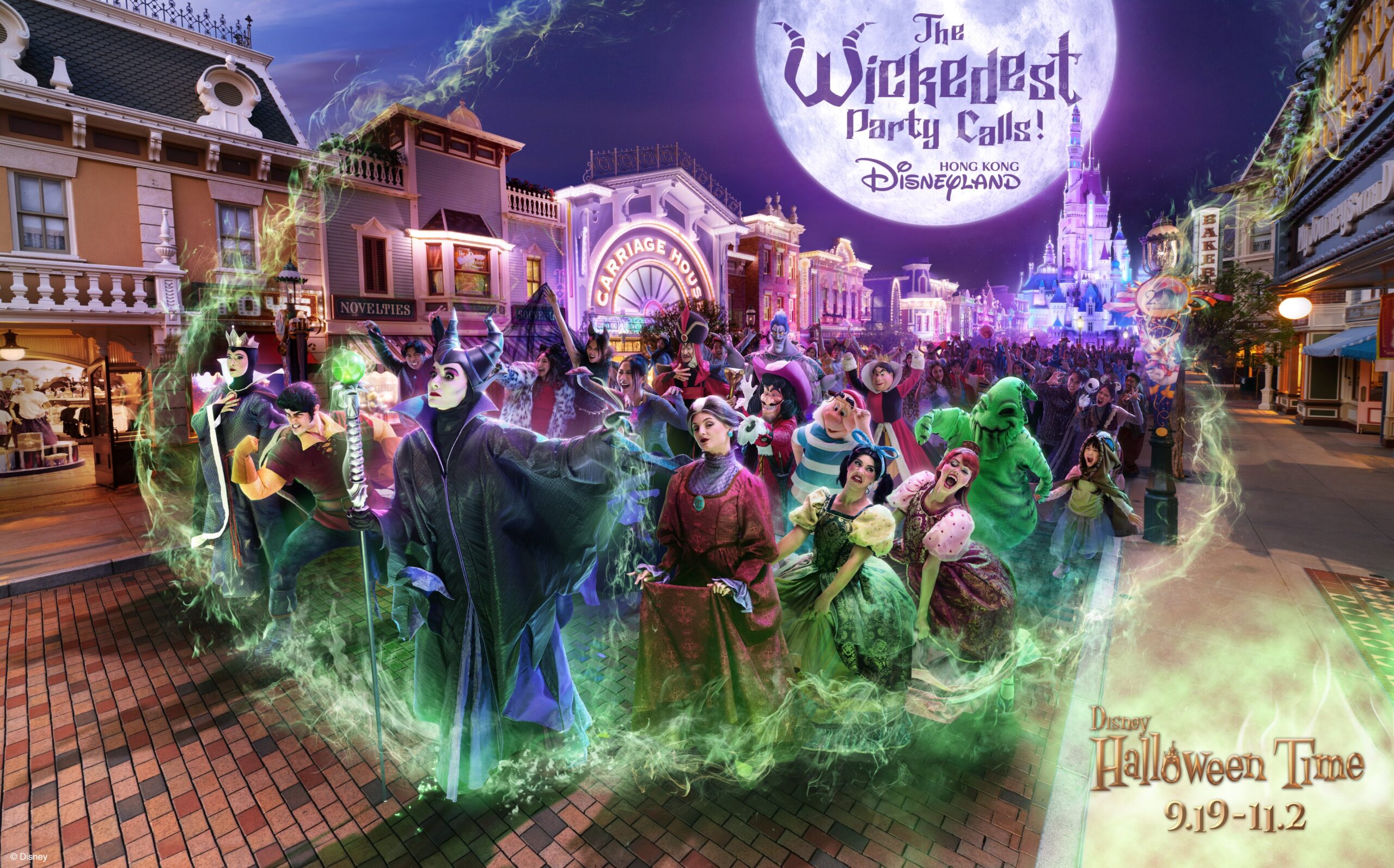Disney’s Villains Take Center Stage In Hong Kong Disneyland’s New Halloween Parade Post Image