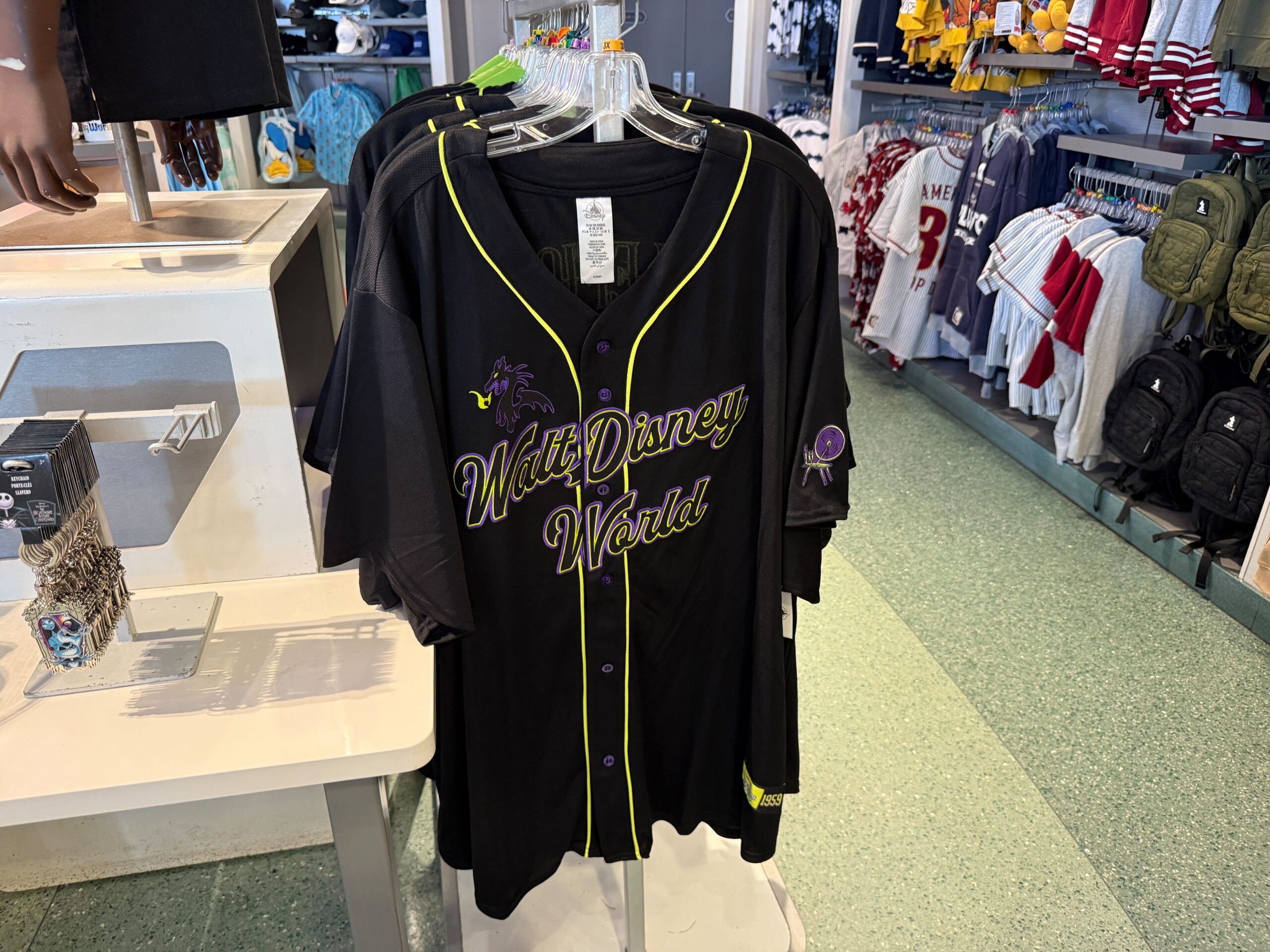 Look Sinister and Sporty in NEW Maleficent Sports Jersey! Post Image