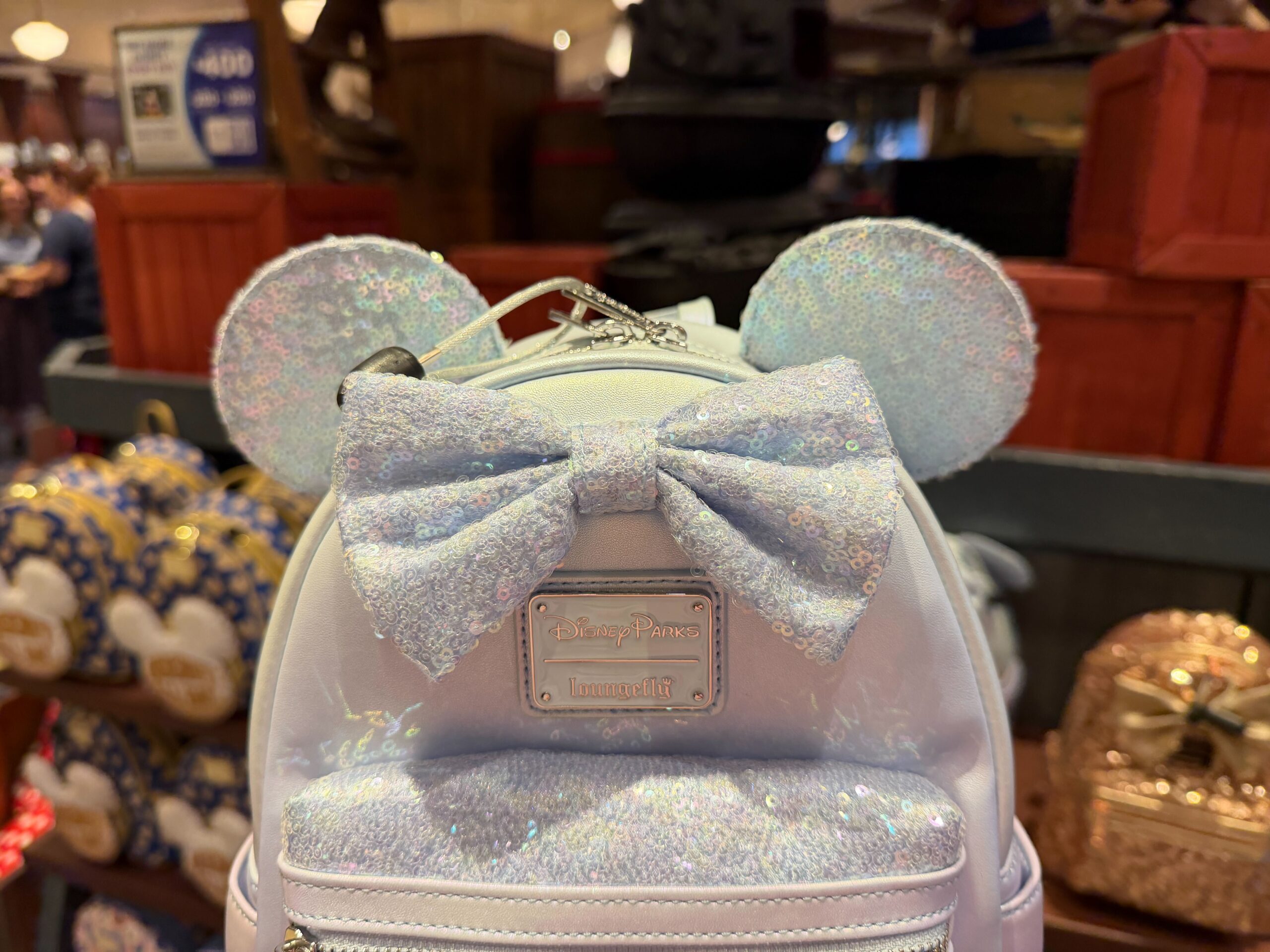 Sparkle and Shine with NEW Iridescent Loungefly Mini Backpack! Post Image