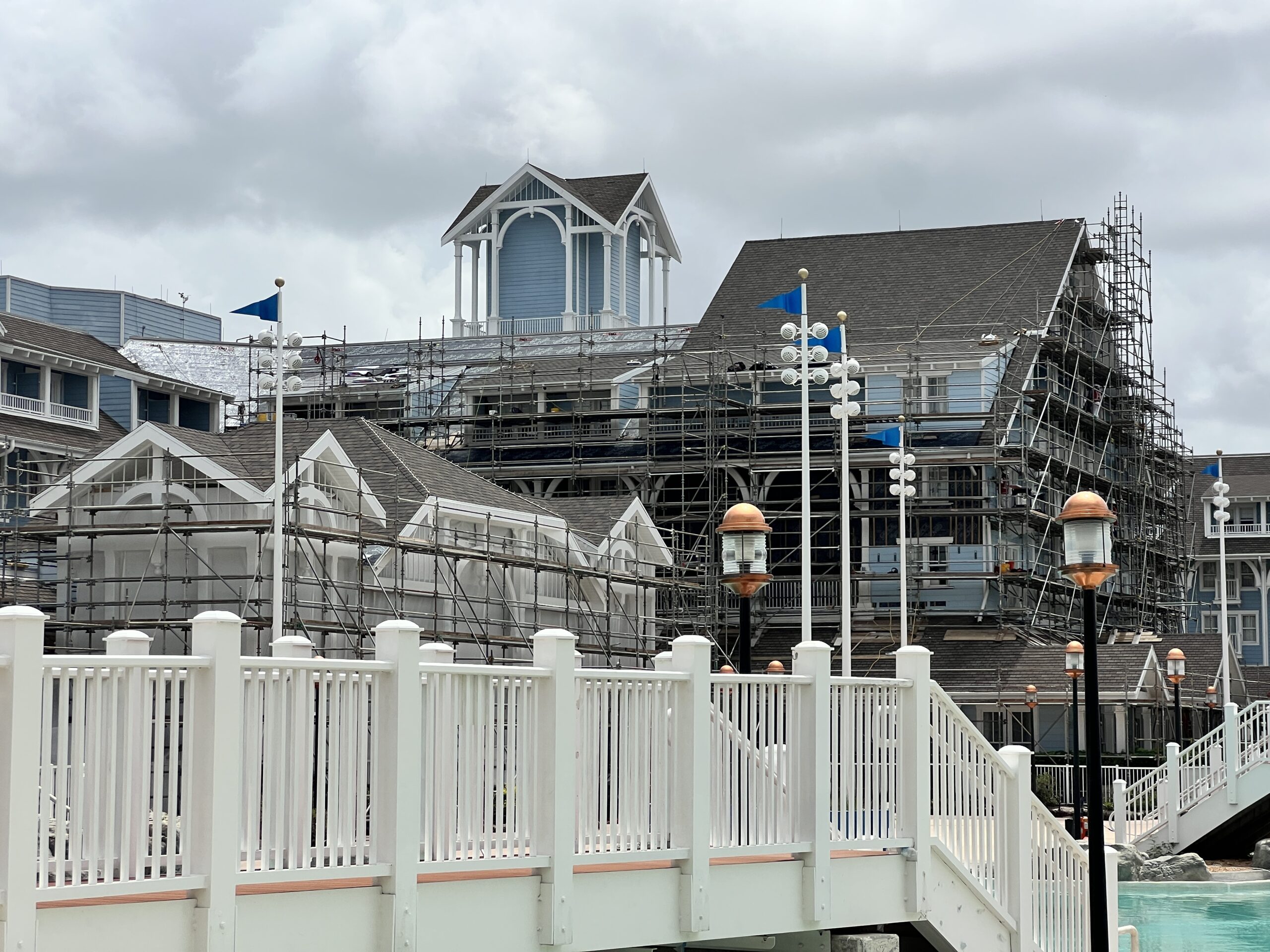 A Pool Refurbishment Is Underway at Disney’s Old Key West Resort Post Image