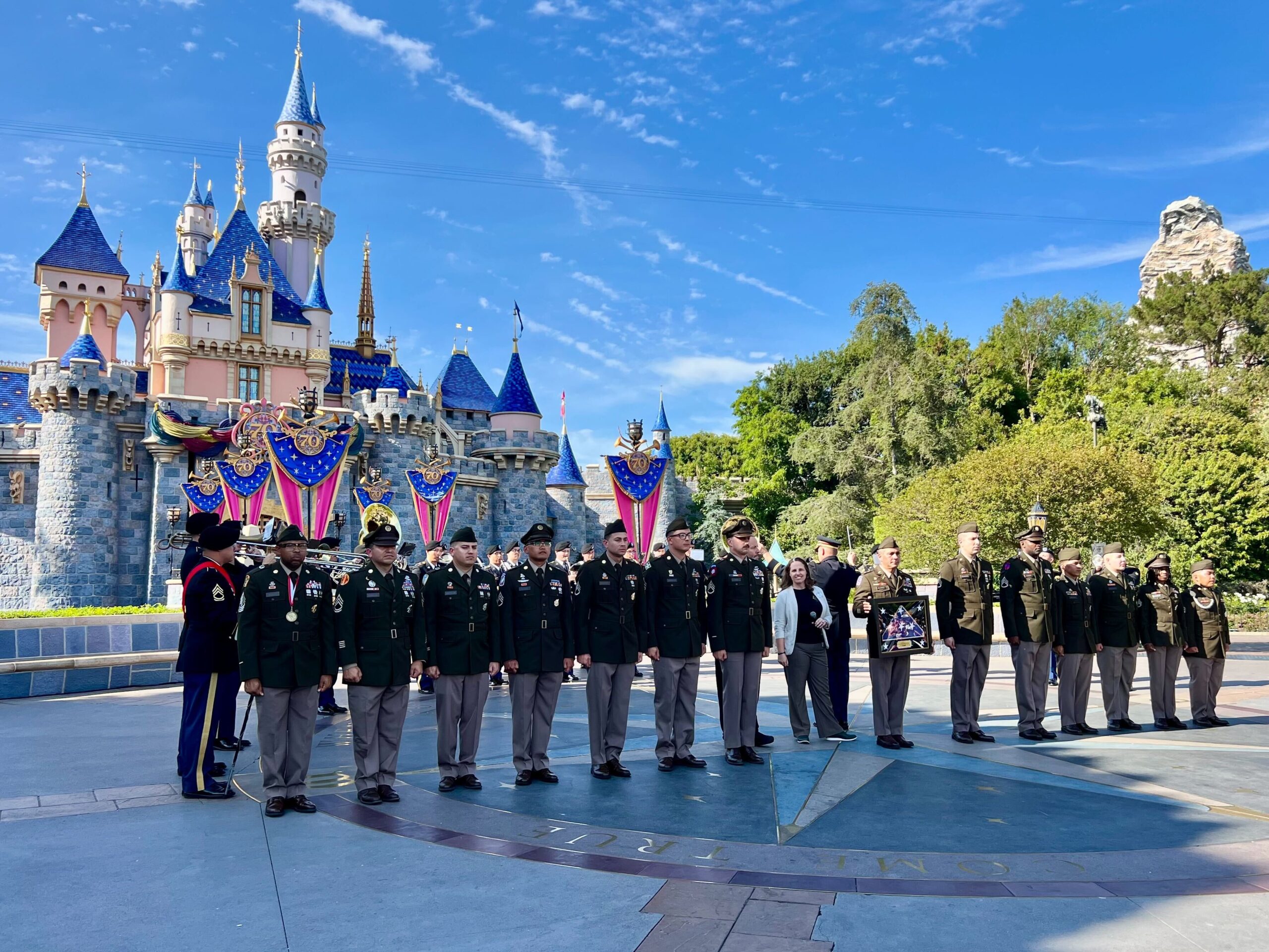 PHOTO &amp; VIDEO: Disneyland Commemorates Veterans Day With a Special Flag Retreat Ceremony Post Image