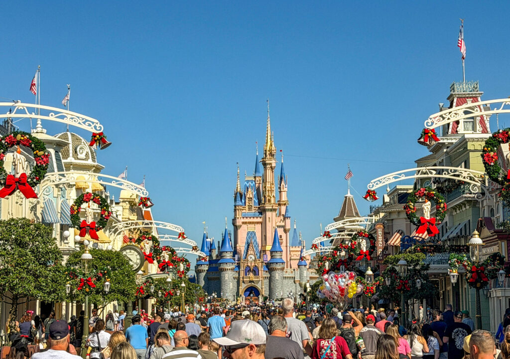 PHOTOS: Christmas Crowds Have Arrived at Magic Kingdom! Post Image