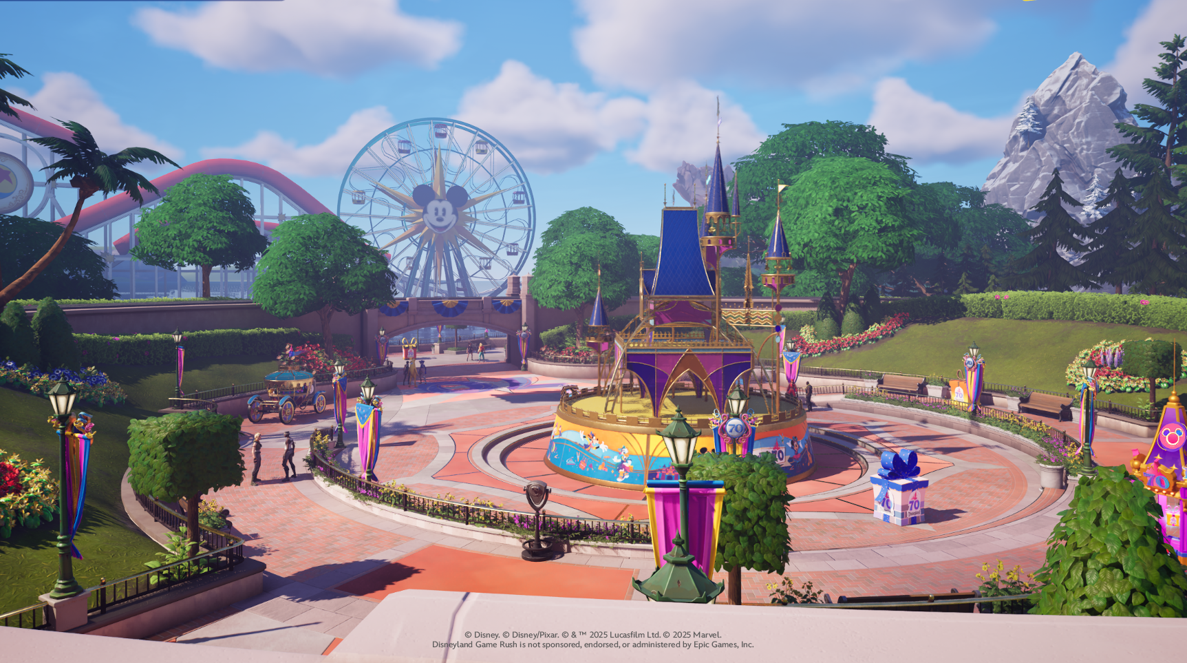Christmas Comes To Disneyland Game Rush Island on Fortnite Post Image
